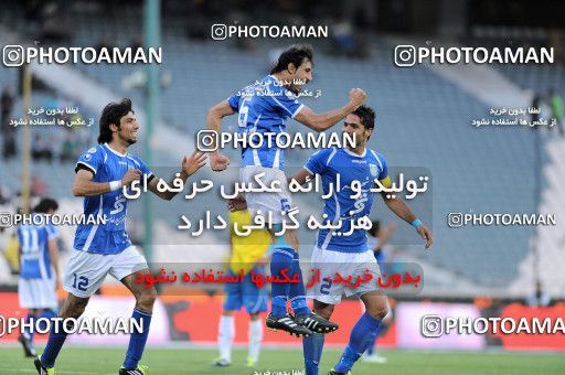 1189293, Tehran, Iran, لیگ برتر فوتبال ایران، Persian Gulf Cup، Week 31، Second Leg، Esteghlal 6 v 2 Sanat Naft Abadan on 2011/04/23 at Azadi Stadium