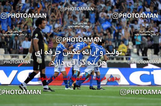 1189268, Tehran, Iran, لیگ برتر فوتبال ایران، Persian Gulf Cup، Week 31، Second Leg، Esteghlal 6 v 2 Sanat Naft Abadan on 2011/04/23 at Azadi Stadium