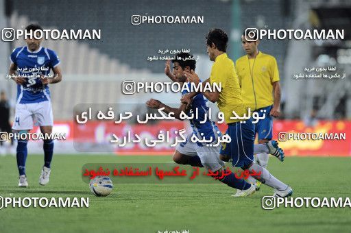1189344, Tehran, Iran, لیگ برتر فوتبال ایران، Persian Gulf Cup، Week 31، Second Leg، Esteghlal 6 v 2 Sanat Naft Abadan on 2011/04/23 at Azadi Stadium