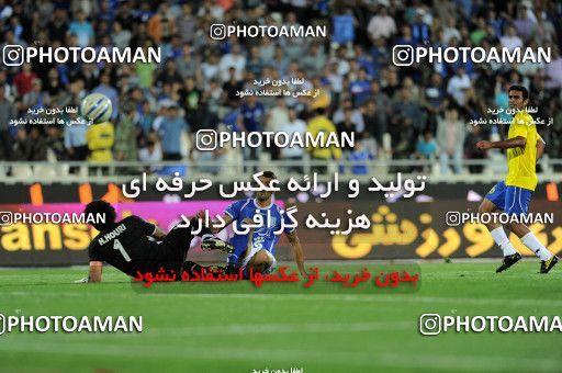 1189284, Tehran, Iran, لیگ برتر فوتبال ایران، Persian Gulf Cup، Week 31، Second Leg، Esteghlal 6 v 2 Sanat Naft Abadan on 2011/04/23 at Azadi Stadium