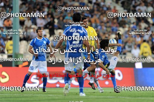 1189334, Tehran, Iran, لیگ برتر فوتبال ایران، Persian Gulf Cup، Week 31، Second Leg، Esteghlal 6 v 2 Sanat Naft Abadan on 2011/04/23 at Azadi Stadium
