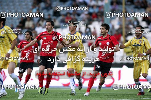 1189750, Tehran, Iran, لیگ برتر فوتبال ایران، Persian Gulf Cup، Week 31، Second Leg، Naft Tehran 1 v 5 Persepolis on 2011/04/24 at Azadi Stadium