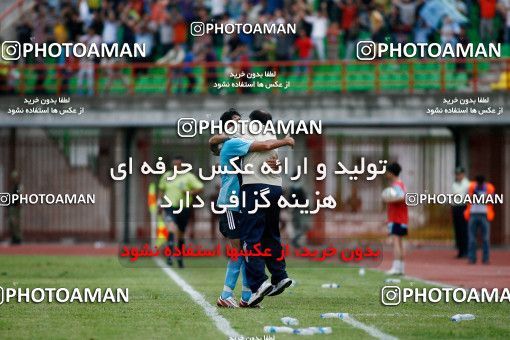 1201806, Rasht, Iran, لیگ برتر فوتبال ایران، Persian Gulf Cup، Week 2، First Leg، Pegah Rasht 1 v 0 Esteghlal on 2008/08/09 at Shahid Dr. Azodi Stadium
