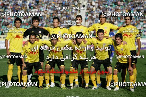 1205474, Tehran, Iran, لیگ برتر فوتبال ایران، Persian Gulf Cup، Week 10، First Leg، Esteghlal 5 v 2 Fajr-e Sepasi Shiraz on 2008/10/07 at Azadi Stadium