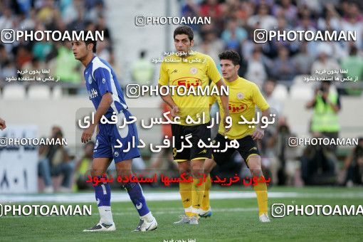 1205274, Tehran, Iran, لیگ برتر فوتبال ایران، Persian Gulf Cup، Week 10، First Leg، Esteghlal 5 v 2 Fajr-e Sepasi Shiraz on 2008/10/07 at Azadi Stadium