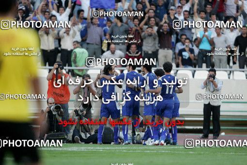 1205602, Tehran, Iran, لیگ برتر فوتبال ایران، Persian Gulf Cup، Week 10، First Leg، Esteghlal 5 v 2 Fajr-e Sepasi Shiraz on 2008/10/07 at Azadi Stadium