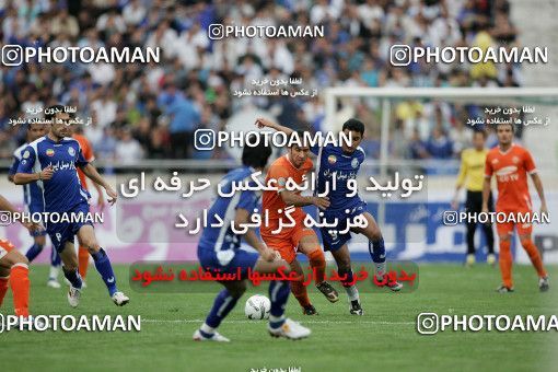 1205046, Tehran, Iran, لیگ برتر فوتبال ایران، Persian Gulf Cup، Week 5، First Leg، Esteghlal 1 v 1 Bargh Shiraz on 2008/10/17 at Azadi Stadium