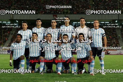 1206760, لیگ برتر فوتبال ایران، Persian Gulf Cup، Week 8، First Leg، 2008/09/25، Tehran، Azadi Stadium، Persepolis 2 - 0 Pegah Rasht