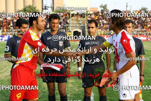 1205898, Ahvaz, [*parameter:4*], لیگ برتر فوتبال ایران، Persian Gulf Cup، Week 5، First Leg، Foulad Khouzestan 3 v 2 Persepolis on 2008/10/18 at Takhti Stadium Ahvaz