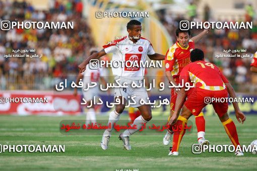 1205947, Ahvaz, [*parameter:4*], لیگ برتر فوتبال ایران، Persian Gulf Cup، Week 5، First Leg، Foulad Khouzestan 3 v 2 Persepolis on 2008/10/18 at Takhti Stadium Ahvaz