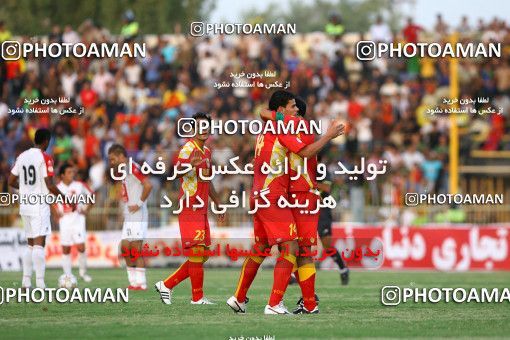 1205941, Ahvaz, [*parameter:4*], لیگ برتر فوتبال ایران، Persian Gulf Cup، Week 5، First Leg، Foulad Khouzestan 3 v 2 Persepolis on 2008/10/18 at Takhti Stadium Ahvaz