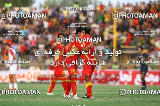1206002, Ahvaz, [*parameter:4*], لیگ برتر فوتبال ایران، Persian Gulf Cup، Week 5، First Leg، Foulad Khouzestan 3 v 2 Persepolis on 2008/10/18 at Takhti Stadium Ahvaz