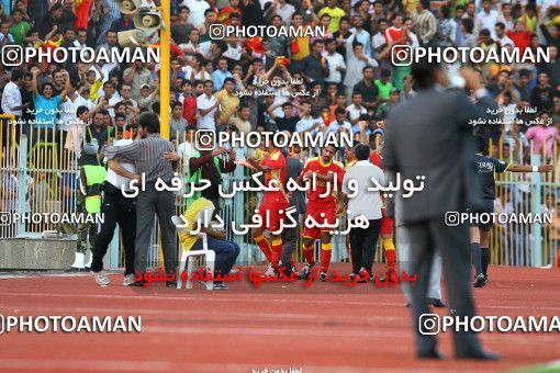 1206006, Ahvaz, [*parameter:4*], لیگ برتر فوتبال ایران، Persian Gulf Cup، Week 5، First Leg، Foulad Khouzestan 3 v 2 Persepolis on 2008/10/18 at Takhti Stadium Ahvaz
