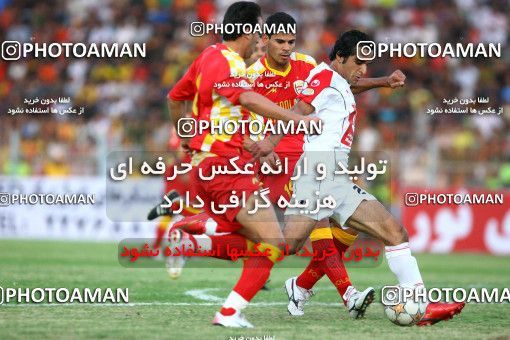 1206022, Ahvaz, [*parameter:4*], لیگ برتر فوتبال ایران، Persian Gulf Cup، Week 5، First Leg، Foulad Khouzestan 3 v 2 Persepolis on 2008/10/18 at Takhti Stadium Ahvaz