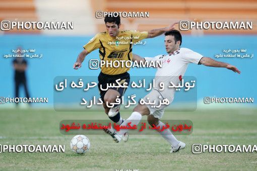 1211613, لیگ برتر فوتبال ایران، Persian Gulf Cup، Week 11، First Leg، 2008/10/21، Tehran، Ekbatan Stadium، Rah Ahan 1 - ۱ Saba Qom