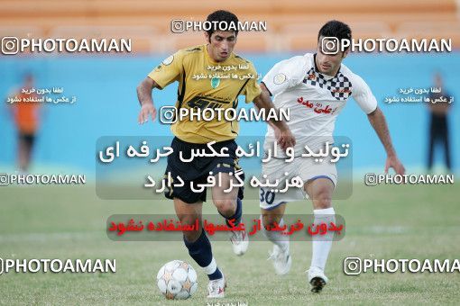 1211645, لیگ برتر فوتبال ایران، Persian Gulf Cup، Week 11، First Leg، 2008/10/21، Tehran، Ekbatan Stadium، Rah Ahan 1 - ۱ Saba Qom