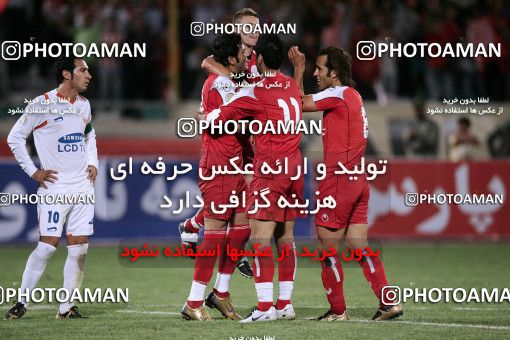 1210445, Tehran, [*parameter:4*], لیگ برتر فوتبال ایران، Persian Gulf Cup، Week 11، First Leg، Persepolis 3 v 1 Bargh Shiraz on 2008/10/22 at Azadi Stadium