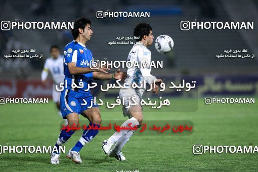 1212021, لیگ برتر فوتبال ایران، Persian Gulf Cup، Week 12، First Leg، 2008/10/27، Tehran، Azadi Stadium، Esteghlal 3 - 2 Paykan