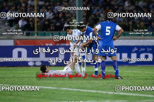 1212120, لیگ برتر فوتبال ایران، Persian Gulf Cup، Week 12، First Leg، 2008/10/27، Tehran، Azadi Stadium، Esteghlal 3 - 2 Paykan