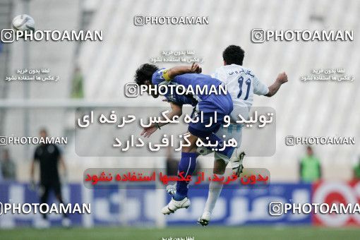 1212318, لیگ برتر فوتبال ایران، Persian Gulf Cup، Week 12، First Leg، 2008/10/27، Tehran، Azadi Stadium، Esteghlal 3 - 2 Paykan