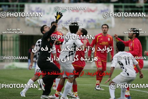 1211848, Qom, Iran, لیگ برتر فوتبال ایران، Persian Gulf Cup، Week 13، First Leg، Saba Qom 1 v 1 Foulad Khouzestan on 2008/10/30 at Yadegar-e Emam Stadium Qom