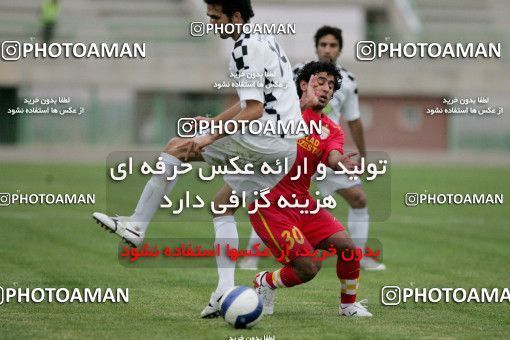 1211873, Qom, Iran, لیگ برتر فوتبال ایران، Persian Gulf Cup، Week 13، First Leg، Saba Qom 1 v 1 Foulad Khouzestan on 2008/10/30 at Yadegar-e Emam Stadium Qom