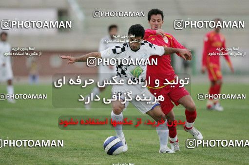 1211856, Qom, Iran, لیگ برتر فوتبال ایران، Persian Gulf Cup، Week 13، First Leg، Saba Qom 1 v 1 Foulad Khouzestan on 2008/10/30 at Yadegar-e Emam Stadium Qom