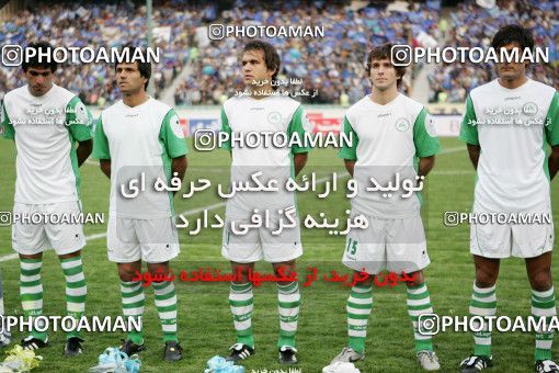 1212497, لیگ برتر فوتبال ایران، Persian Gulf Cup، Week 13، First Leg، 2008/10/31، Tehran، Azadi Stadium، Esteghlal 2 - 0 Zob Ahan Esfahan