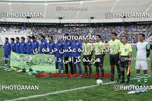 1212422, Tehran, Iran, لیگ برتر فوتبال ایران، Persian Gulf Cup، Week 13، First Leg، Esteghlal 2 v 0 Zob Ahan Esfahan on 2008/10/31 at Azadi Stadium
