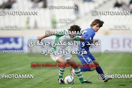 1212416, Tehran, Iran, لیگ برتر فوتبال ایران، Persian Gulf Cup، Week 13، First Leg، Esteghlal 2 v 0 Zob Ahan Esfahan on 2008/10/31 at Azadi Stadium