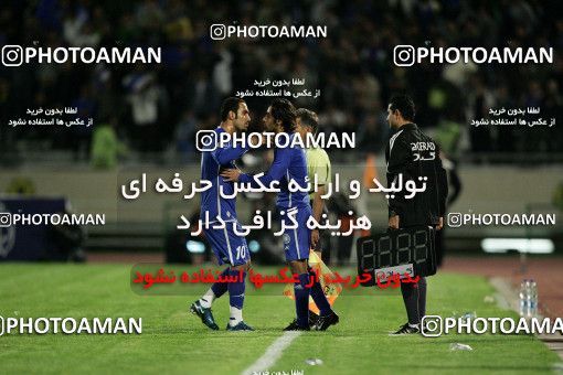 1212435, Tehran, Iran, لیگ برتر فوتبال ایران، Persian Gulf Cup، Week 13، First Leg، Esteghlal 2 v 0 Zob Ahan Esfahan on 2008/10/31 at Azadi Stadium
