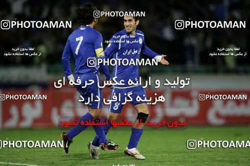 1212536, Tehran, Iran, لیگ برتر فوتبال ایران، Persian Gulf Cup، Week 13، First Leg، Esteghlal 2 v 0 Zob Ahan Esfahan on 2008/10/31 at Azadi Stadium