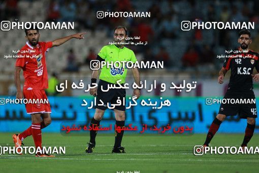1208351, Tehran, [*parameter:4*], لیگ برتر فوتبال ایران، Persian Gulf Cup، Week 2، First Leg، Persepolis 3 v 0 Foulad Khouzestan on 2018/08/03 at Azadi Stadium