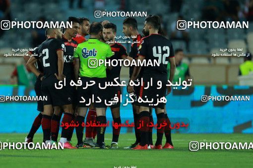 1212918, Tehran, [*parameter:4*], لیگ برتر فوتبال ایران، Persian Gulf Cup، Week 2، First Leg، Persepolis 3 v 0 Foulad Khouzestan on 2018/08/03 at Azadi Stadium