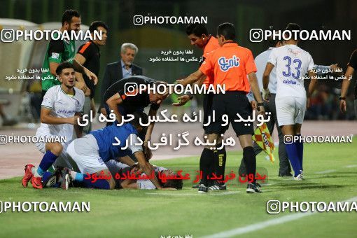 1219492, لیگ برتر فوتبال ایران، Persian Gulf Cup، Week 4، First Leg، 2018/08/17، Abadan، Takhti Stadium Abadan، Sanat Naft Abadan 2 - 2 Esteghlal Khouzestan