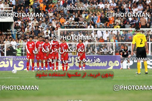1227226, Shiraz, Iran, لیگ برتر فوتبال ایران، Persian Gulf Cup، Week 13، First Leg، Fajr-e Sepasi Shiraz 1 v 0 Persepolis on 2008/10/31 at Hafezieh Stadium