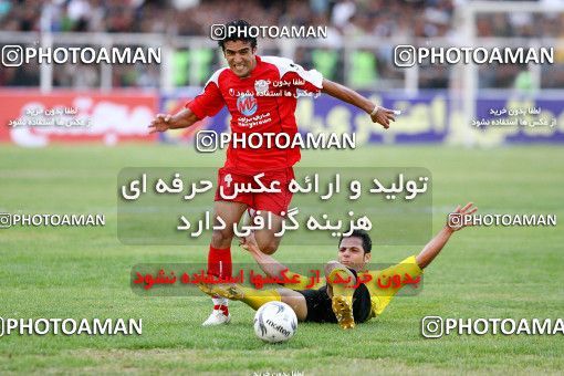1227410, Shiraz, Iran, لیگ برتر فوتبال ایران، Persian Gulf Cup، Week 13، First Leg، Fajr-e Sepasi Shiraz 1 v 0 Persepolis on 2008/10/31 at Hafezieh Stadium