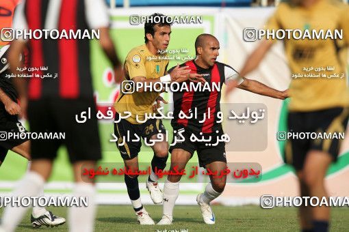1227709, Tehran, , لیگ برتر فوتبال ایران، Persian Gulf Cup، Week 13، First Leg، Rah Ahan 3 v 0 Aboumoslem on 2008/10/31 at Ekbatan Stadium