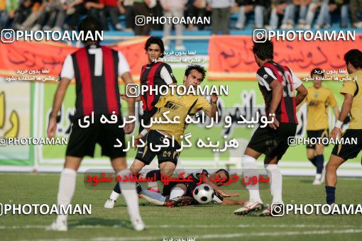 1227468, Tehran, , لیگ برتر فوتبال ایران، Persian Gulf Cup، Week 13، First Leg، Rah Ahan 3 v 0 Aboumoslem on 2008/10/31 at Ekbatan Stadium