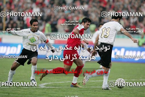 1227907, Tehran, Iran, لیگ برتر فوتبال ایران، Persian Gulf Cup، Week 14، First Leg، Persepolis 2 v 2 Saba Qom on 2008/11/06 at Azadi Stadium