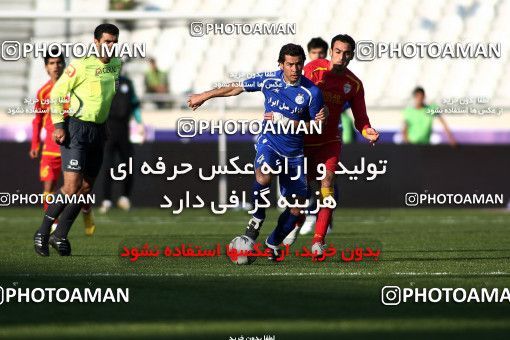 1228621, Tehran, Iran, لیگ برتر فوتبال ایران، Persian Gulf Cup، Week 15، First Leg، Esteghlal 0 v 1 Foulad Khouzestan on 2008/11/21 at Azadi Stadium