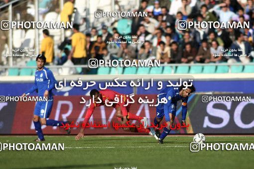 1228758, Tehran, Iran, لیگ برتر فوتبال ایران، Persian Gulf Cup، Week 15، First Leg، Esteghlal 0 v 1 Foulad Khouzestan on 2008/11/21 at Azadi Stadium