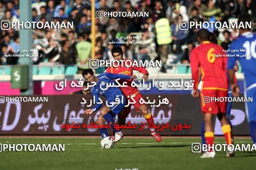 1228757, Tehran, Iran, لیگ برتر فوتبال ایران، Persian Gulf Cup، Week 15، First Leg، Esteghlal 0 v 1 Foulad Khouzestan on 2008/11/21 at Azadi Stadium