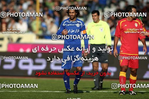 1228697, Tehran, Iran, لیگ برتر فوتبال ایران، Persian Gulf Cup، Week 15، First Leg، Esteghlal 0 v 1 Foulad Khouzestan on 2008/11/21 at Azadi Stadium