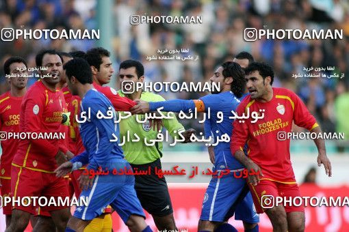 1228719, Tehran, Iran, لیگ برتر فوتبال ایران، Persian Gulf Cup، Week 15، First Leg، Esteghlal 0 v 1 Foulad Khouzestan on 2008/11/21 at Azadi Stadium