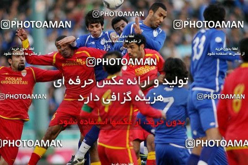 1228782, Tehran, Iran, لیگ برتر فوتبال ایران، Persian Gulf Cup، Week 15، First Leg، Esteghlal 0 v 1 Foulad Khouzestan on 2008/11/21 at Azadi Stadium