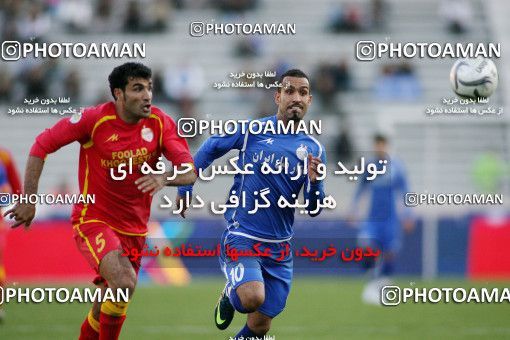 1228663, Tehran, Iran, لیگ برتر فوتبال ایران، Persian Gulf Cup، Week 15، First Leg، Esteghlal 0 v 1 Foulad Khouzestan on 2008/11/21 at Azadi Stadium