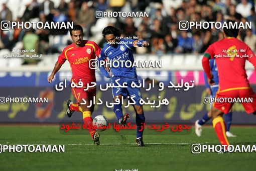 1230520, Tehran, Iran, لیگ برتر فوتبال ایران، Persian Gulf Cup، Week 15، First Leg، Esteghlal 0 v 1 Foulad Khouzestan on 2008/11/21 at Azadi Stadium