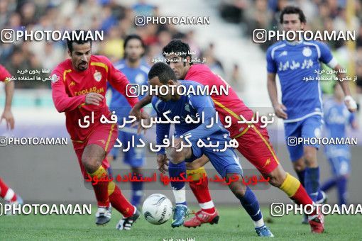 1230625, Tehran, Iran, لیگ برتر فوتبال ایران، Persian Gulf Cup، Week 15، First Leg، Esteghlal 0 v 1 Foulad Khouzestan on 2008/11/21 at Azadi Stadium