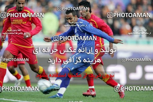 1230407, Tehran, Iran, لیگ برتر فوتبال ایران، Persian Gulf Cup، Week 15، First Leg، Esteghlal 0 v 1 Foulad Khouzestan on 2008/11/21 at Azadi Stadium